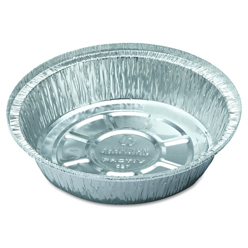 [52725] 7" Round Pan Alu Foil / Hemmed Edge 2047 (250pcs/case)