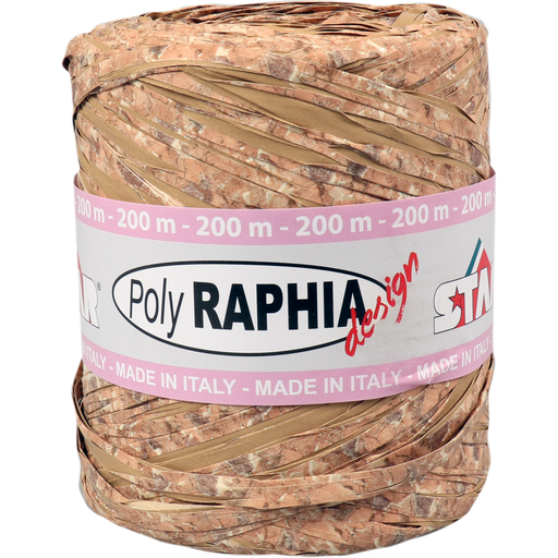 [713189] Raffia Bruin 10mm x 200mtr (per rol)