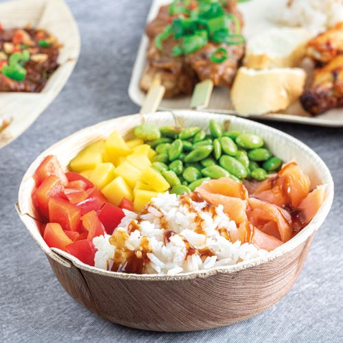 [807720] Palmblad Kom 650ml diameter 16cm (25st/pak)