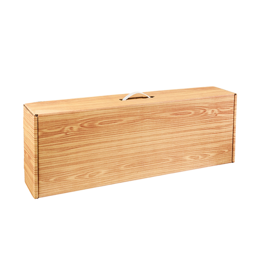 [812.90] Ham Boxes 64,5x39,5x11cm Wood Cardboard (per stuk)