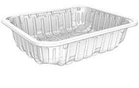 [D1238] RPET schalen Transparant 232x146x38mm / 12-38 (264st/pak)