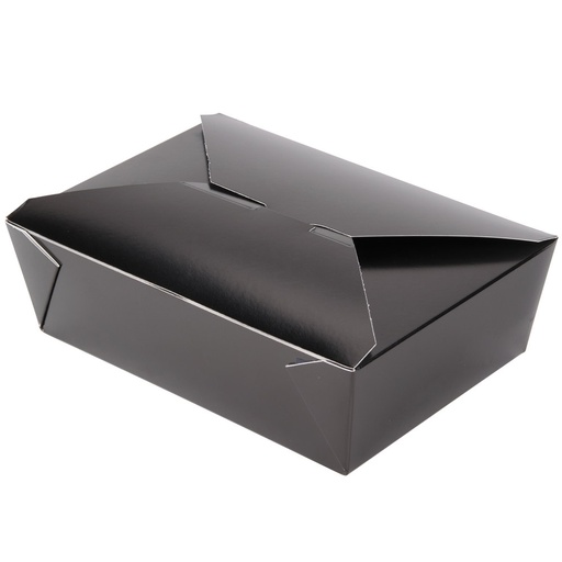 [02BPB] Bio Pack #2 Black 8-1/2x6-1/4x1-7/8" (200st/doos)
