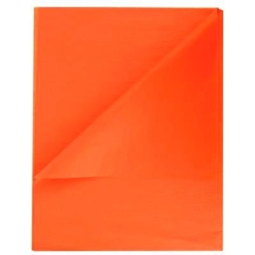 [10084] Tissue Sheets / Satin Wrap Orange 20x30 Q 480 sheets