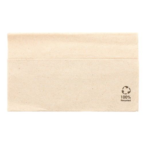 [101.76] Napkins Feel Green Master Servis 33x33cm Brown Cellulose dispenserfold 1-Ply (4800 pcs/cs) 48x100pcs