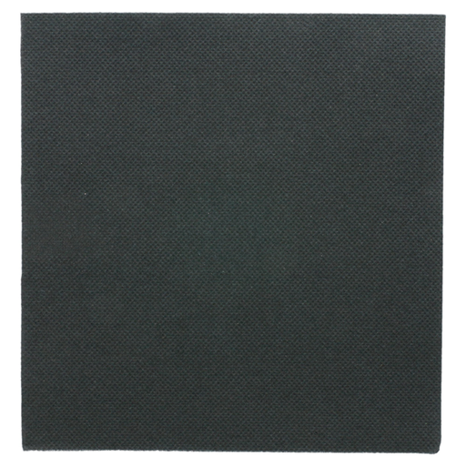 [101.85] Napkins Double Point Black 33x33cm (24x50pcs/cs)