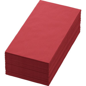 [150924] Napkins Airlaid Dunisoft 1/8 Bordeau 40x40 cm 12x60pcs