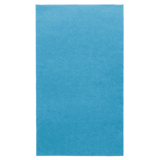 [153.78] Napkins Double Point Turquoise Blue 33x40cm 1/6-fold (40x50pcs/cs)