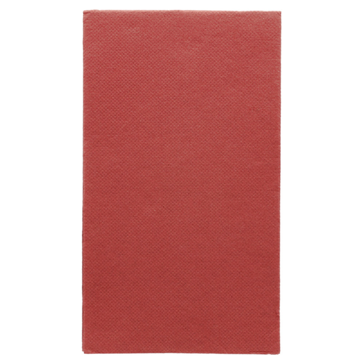 [178.42] Napkins Double Point Burgundy 33x40cm 1/6-fold (40x50pcs/cs)