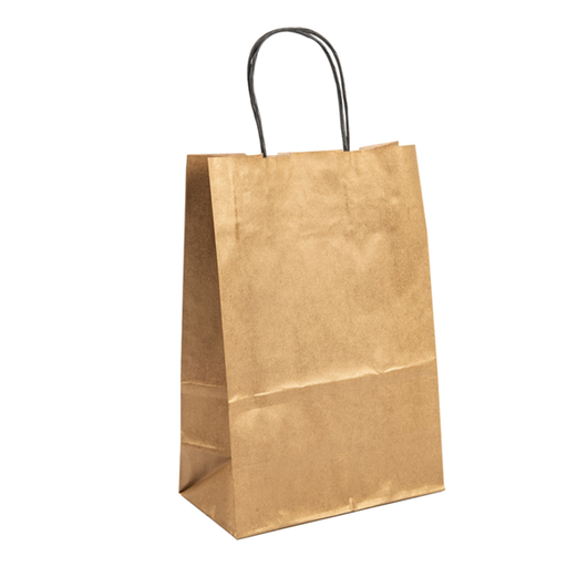 [180.02] SOS Bags Gold Kraft 80GSM 20+10x29cm (250st/doos)