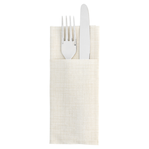 [213.48] Napkins Airlaid Kangurito Ivory Dry Cotton (small) 33x40cm (14x50st/doos)