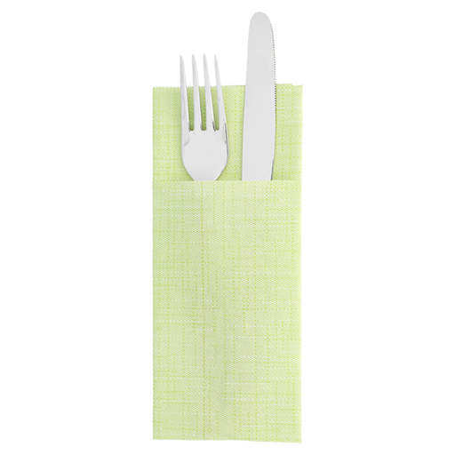 [213.53] Napkins Dry Cotton Kangurito 33x40cm Kiwi Airlaid (700st/doos)