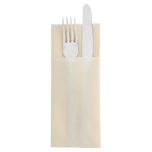 [213.76] Napkins Airlaid Kangurito Ivory 33x40cm (14x50st/doos)