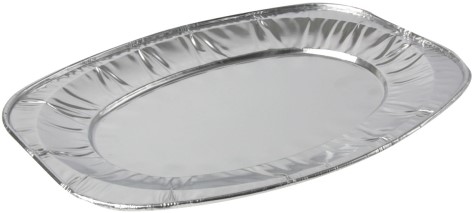 [45334] Aluminium Cateringschaal 35cm 2 st/pk