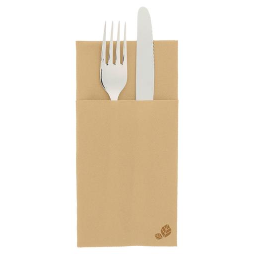 [252.69] Napkins Airlaid Kangurito 33x40cm Natural Airlaid (14x50st/doos)
