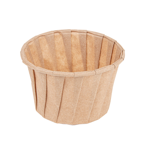 [226.16] Paper portion cups 120ml (4 oz) Natural Kraft (250st/pak)