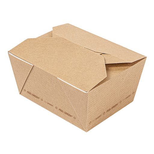 [262.34] Rectangular Boxes The Pack 220 11,3x9x6,3cm Natural Kraft (50st/pak)