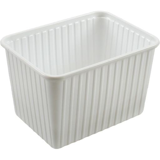 [445651] Witte Bak 2000cc ( 2 kilo bak)180x135x118mm (360st/doos)