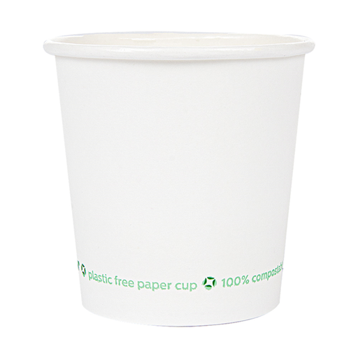 [261.42] Hot Cup Eco 70ml/2.5oz Single Wall White (50pcs/pack)