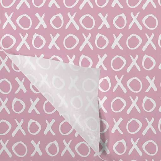 [340130] Tissue / Zijdevloe XOXO 50x70cm (100st/pak)