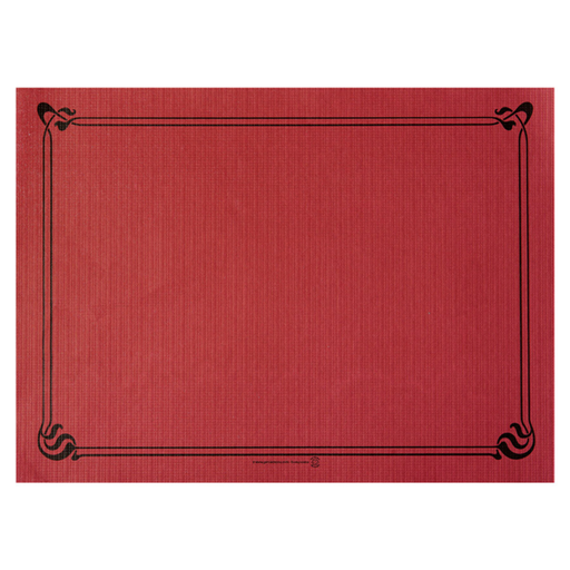 [108.02] Table Mats 31x43cm Burgundy Cellulose (500st/pak)