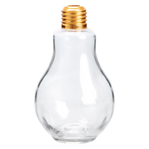 [233.86] Bulb 268ml 8x13,8cm Clear Glass (Per stuk)