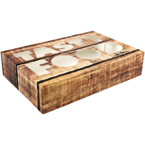 [472231] Cateringdoos TASTY Food 35cm (10st/krimp)