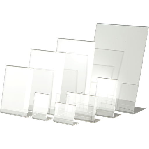 [827118] Prijskaarthouder A5 Vertikaal (per stuk)