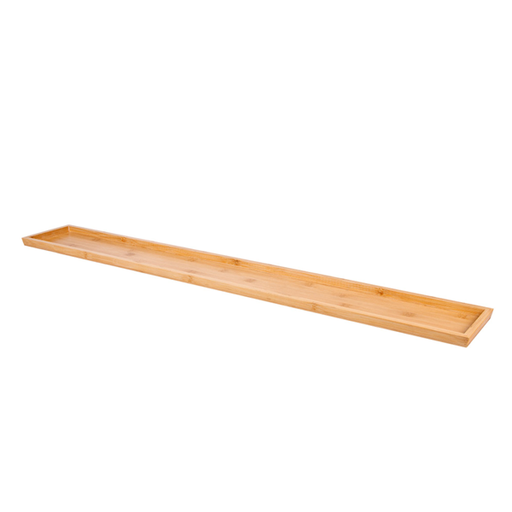 [233.75] Natural Bamboo Trays 91,5x12,7x1,6cm (per stuk)
