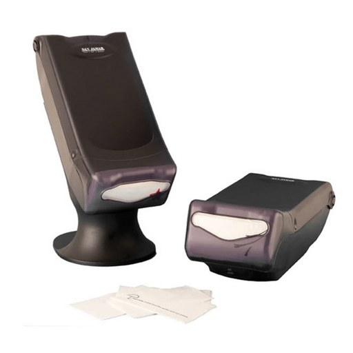 [143.54] Dispenser with stand for 600 napkins 44x20,3x33cm Black ABS (per stuk)