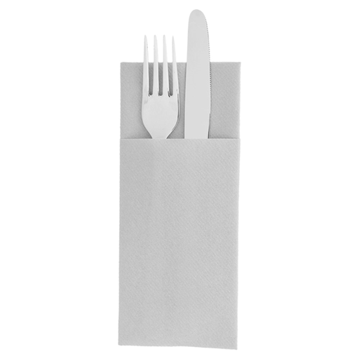 [213.901] Napkins Kangurito 33x40 Grey Airlaid (50st/pk)