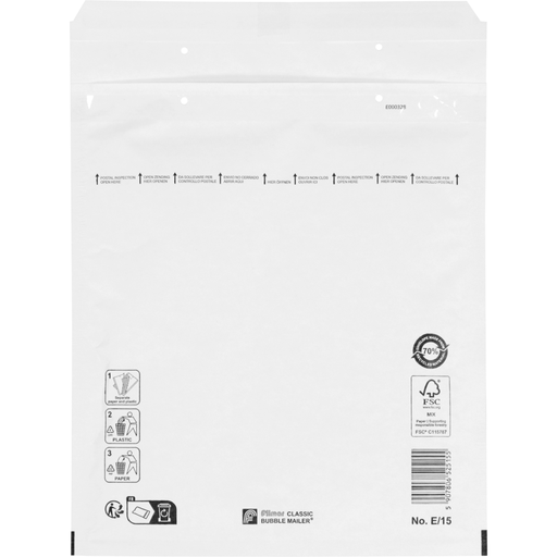 [923767] Luchtkussen Envelope Wit 220x265 (100st/doos)