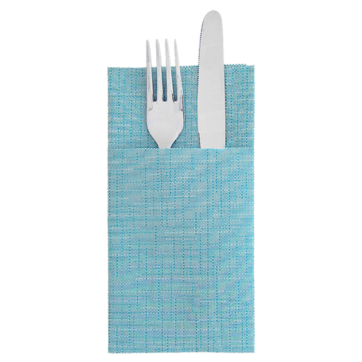 [264.361] Napkins Cangurito Dry Cotton 33x40cm Turquoise Airlaid (50st/pak)
