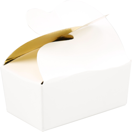 [485302] Vlinder Ballotin Wit 2-bonbon (per stuk)