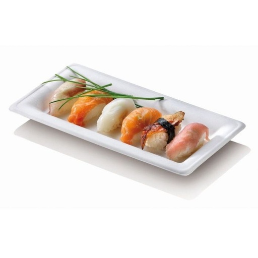 [821520] Bagasse/Suikerriet Bord "Karo" 260x130x15mm (50st/pak)