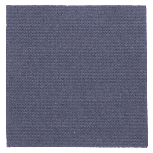 [122.19] Ecolabel Napkins "Double Point" 20x20cm Navy Blue (2400st/doos) 24x100st