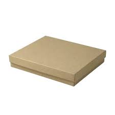 [33DNK] Jewelry Boxes 3-1/2x3-1/2x1-1/2 Natural Kraft (100pcs/case)