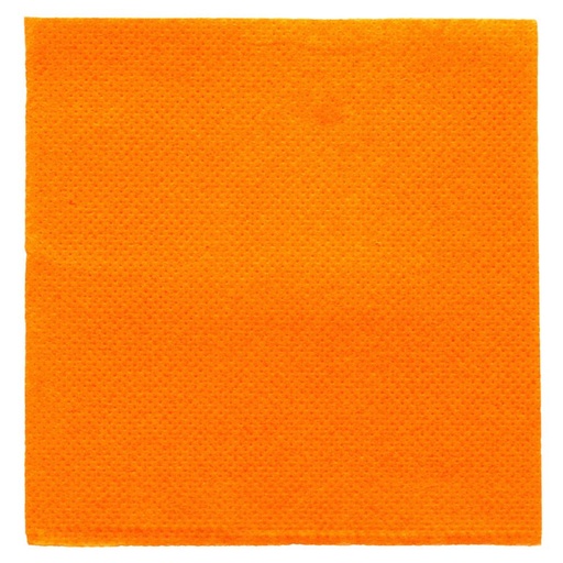 [154.181] Ecolabel Napkins "Double Point" 20x20cm Clementine (100st/pak)