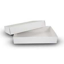 [617WF-1] Apparel Boxes 2 piece 17x11x2-1/2 White Frost (10st/pak)