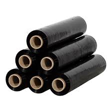 [69807] Stretch Wrap Black / Rekwikkelfolie 50cmx300mtr (20 micron) 6rollen/doos