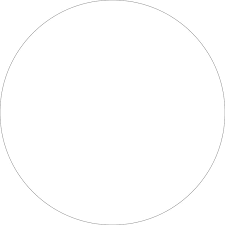 [DL613E] Round Labels Fluorescent White 2" (500pcs/roll)