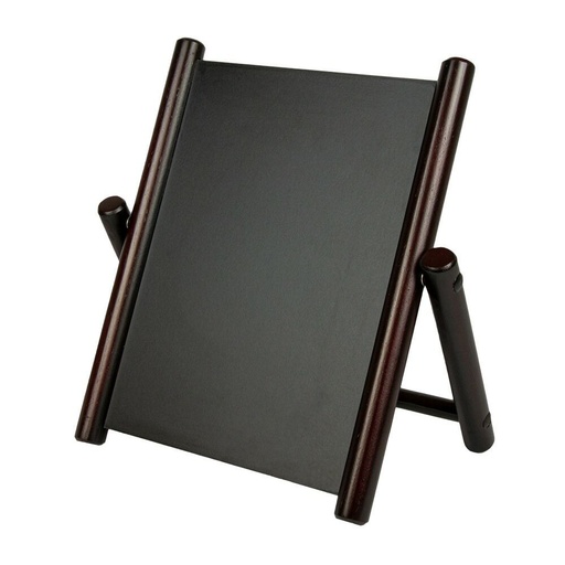 [162.62] Tabletop Blackboard 32x32cm Black Wood (per stuk)