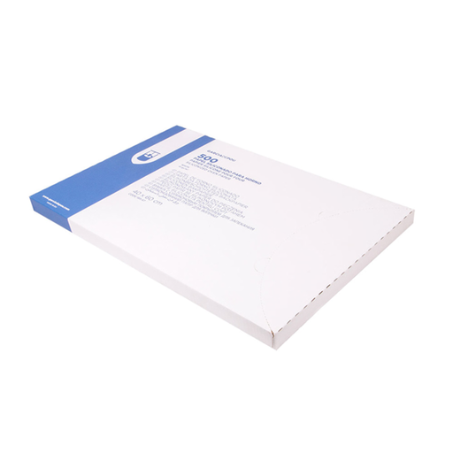 [255.51] Oval Trays 14x8x3cm White Cardboard (250st/pak)