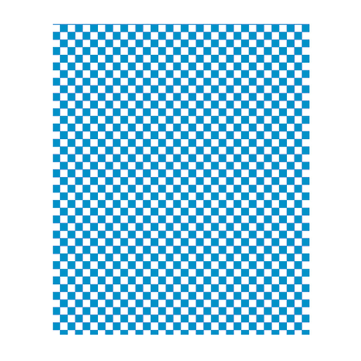 [276.38] Greaseproof Paper Pfas Free "Fitipaldi" 28x34cm Blue Greaseproof parch (1000st/pak)