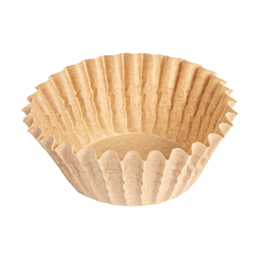 [257.85] Cases Petit Fours 4x2,5cm Natural Parch (500st/pak)