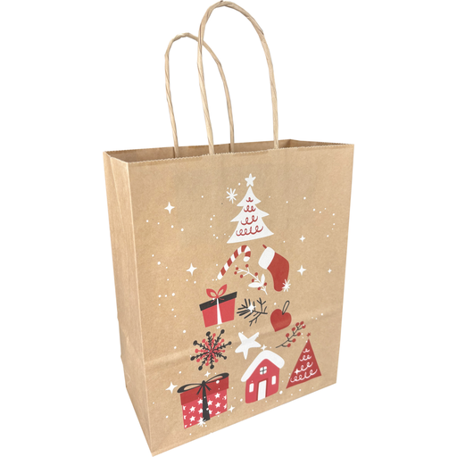 [270798] Papieren draagtas Boom 18x8x22cm (10st/pak)