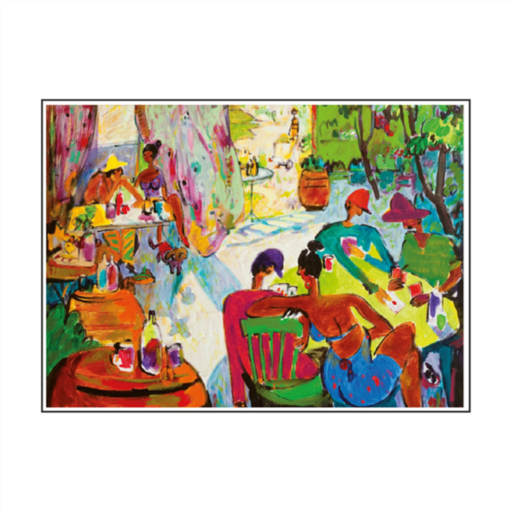 [217.51] Place Mats Offset Bar en Rep. Dominicana 31x43cm Four Coloured Paper  (500st/pak)