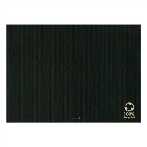 [281.88] Placemats 31x43cm Black Recycled paper (1000st/doos)