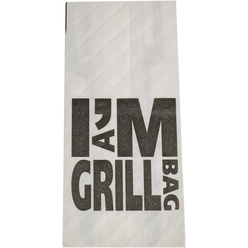 [2263271] Grillzak "I'm a grill bag" 13+2x4x28cm (100st/pak)