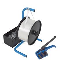 [64884/85004] Poly Strapping/Steel Strapping Cart/Afrolwagen Heavy Duty w/Tray (kern 406mm)