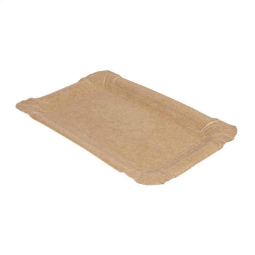 [268.60] Vleesschaaltjes small 16x10cm Natural Kraft (250st/pak)